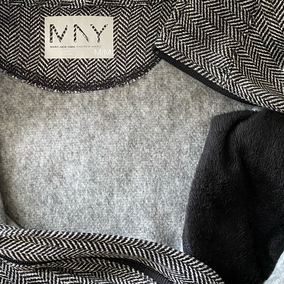 90. New MARC NEW YORK Fleece Jacket - Ladies Medium - Picture 7 of 9